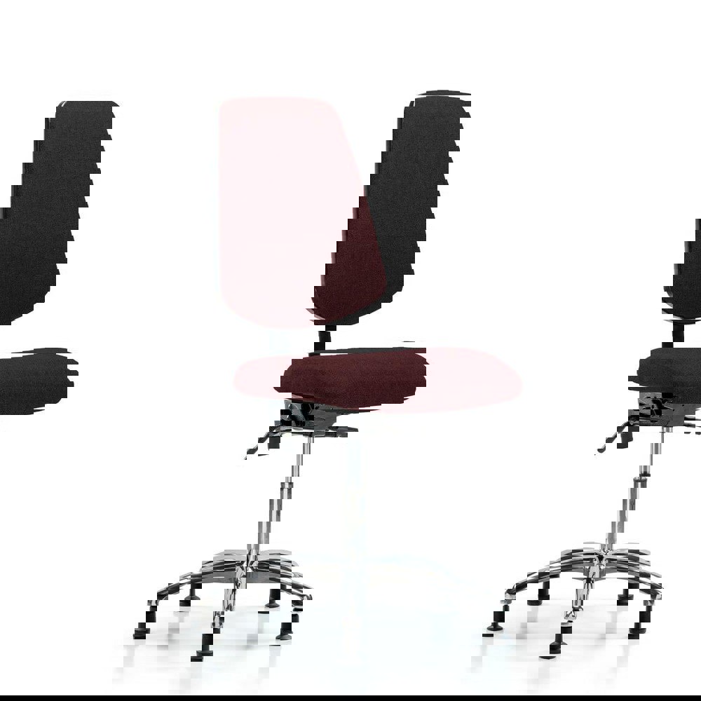 Task Chair: Olefin, Burgundy